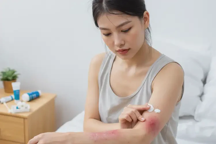 女人大腿長濕疹能不能徹底自愈(圖2)