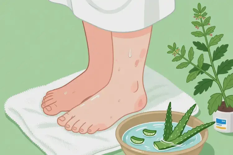 孕妇脚上偶尔起湿疹可以治好吗(图2)