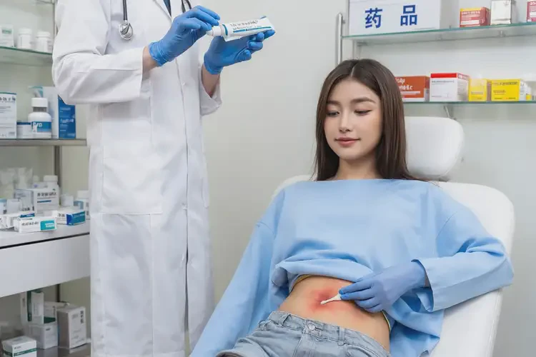 女性肚子上長濕疹可以治好嗎(圖3)