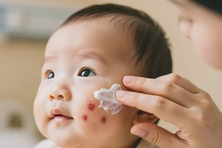 寶寶面部起濕疹能治好嗎(圖4)
