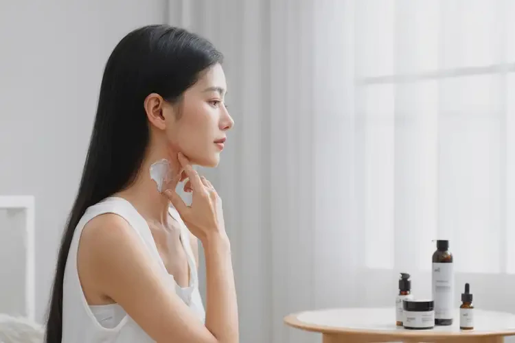 女生脖子上长湿疹可以治好吗(图2)