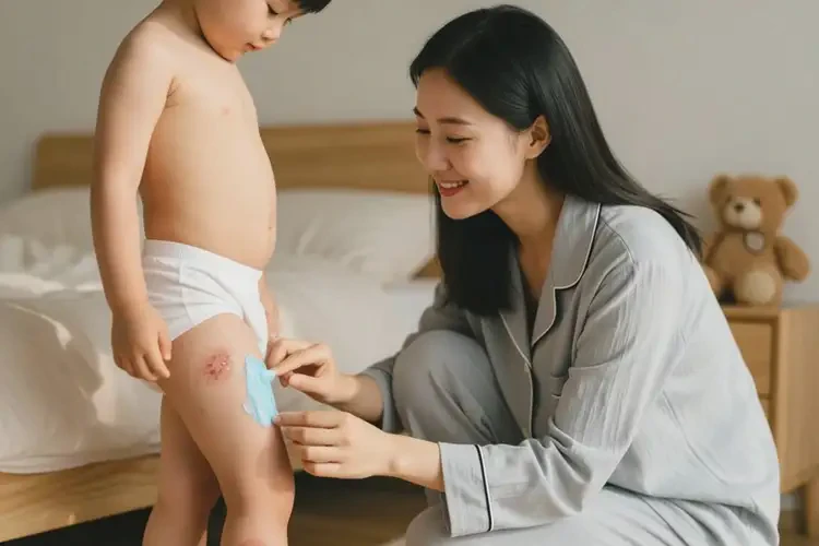 小兒大腿起濕疹可以治好嗎(圖3)