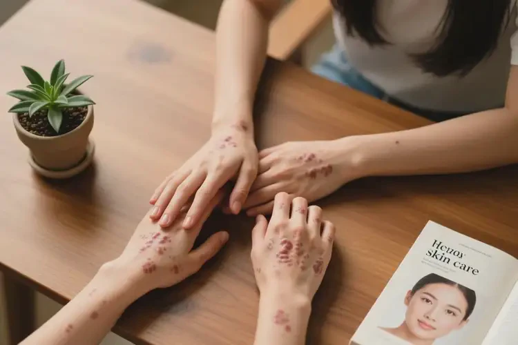 青年人手上容易長(zhǎng)濕疹可以治好嗎(圖2)