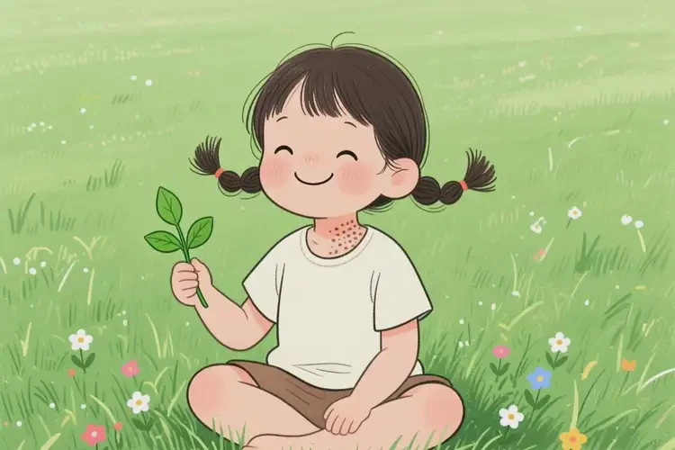 小学生脖子经常起湿疹可以治好吗(图2)