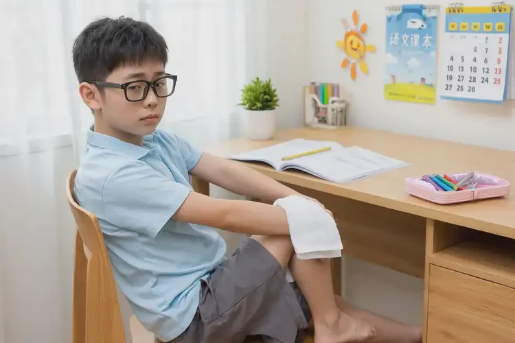 小学生大腿上长湿疹可以治好吗(图2)