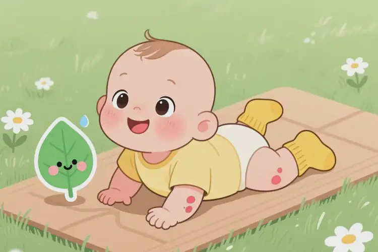 寶寶腳上經(jīng)常長濕疹能治好嗎(圖2)