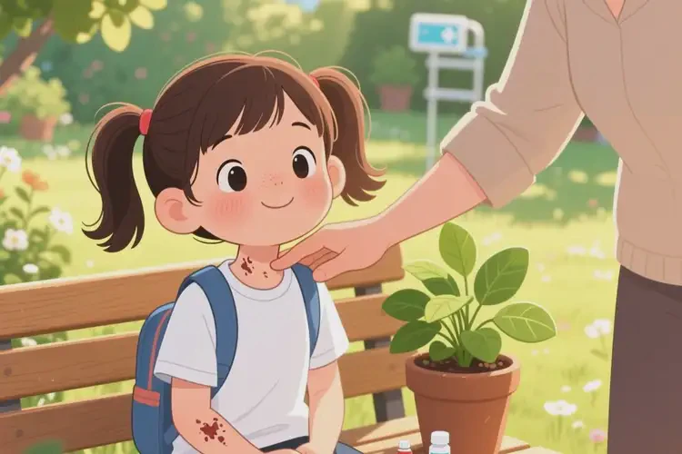 小學(xué)生脖子上容易長濕疹可以治好嗎(圖3)