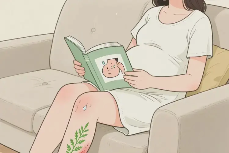 產(chǎn)婦四肢長濕疹可以治好嗎(圖1)