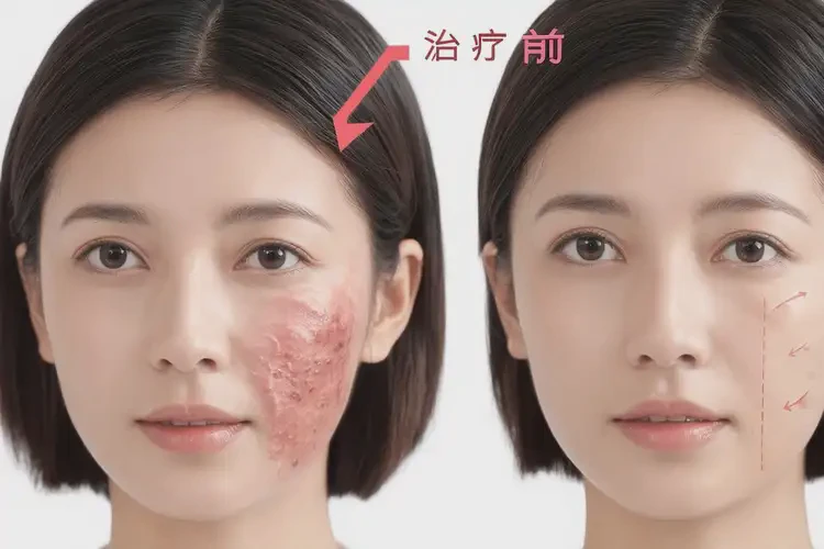 女生面部起湿疹可以治好吗(图4)