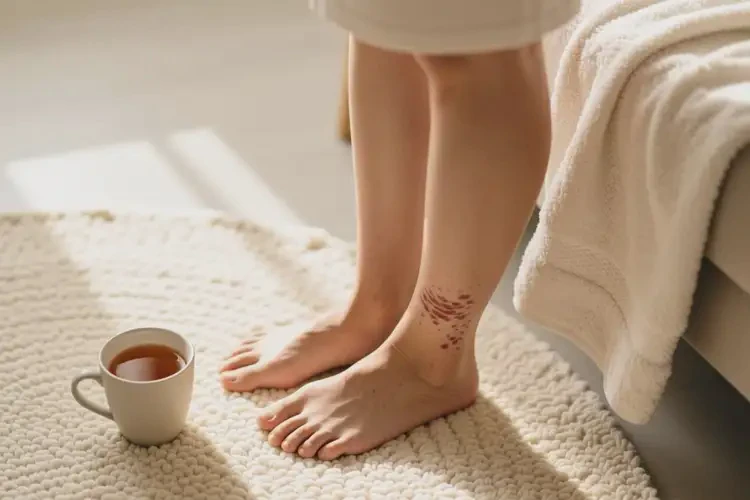 产妇脚上偶尔长湿疹可以治好吗(图3)