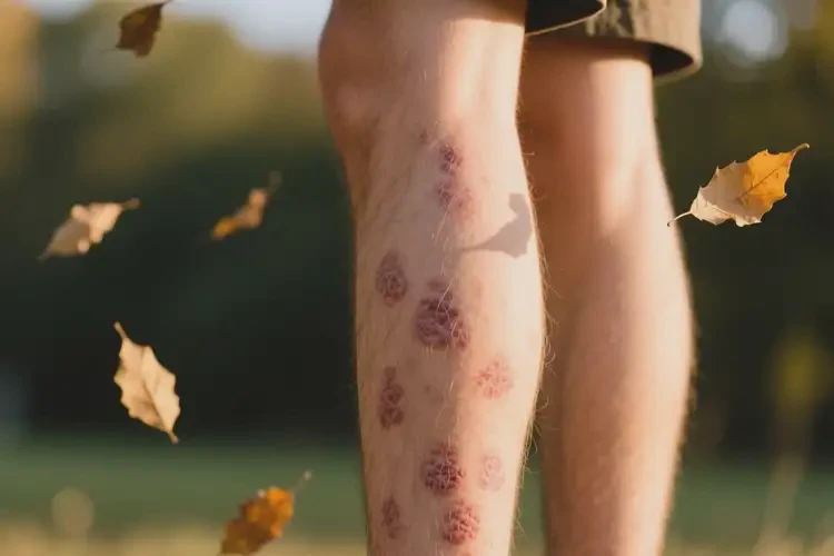 青年人小腿上容易起湿疹可以治好吗(图1)