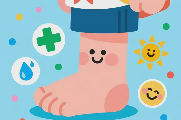 小學(xué)生腳上偶爾起濕疹可以治好嗎(圖1)