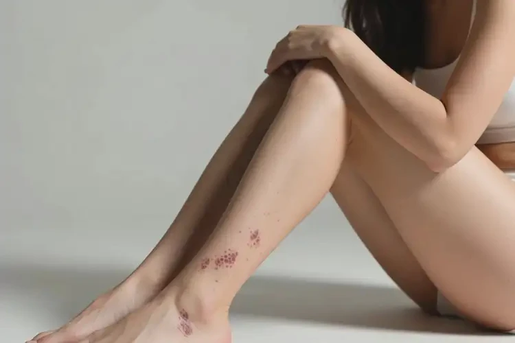 女人小腿上偶爾長(zhǎng)濕疹可以治好嗎(圖2)