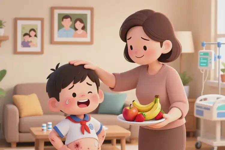 小學(xué)生肚子上經(jīng)常長濕疹可以治好嗎(圖1)