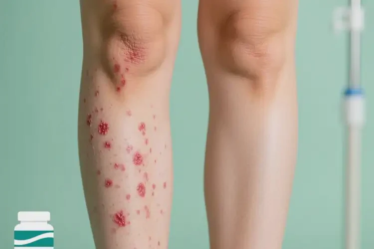 女性小腿上經(jīng)常長濕疹可以治好嗎(圖3)