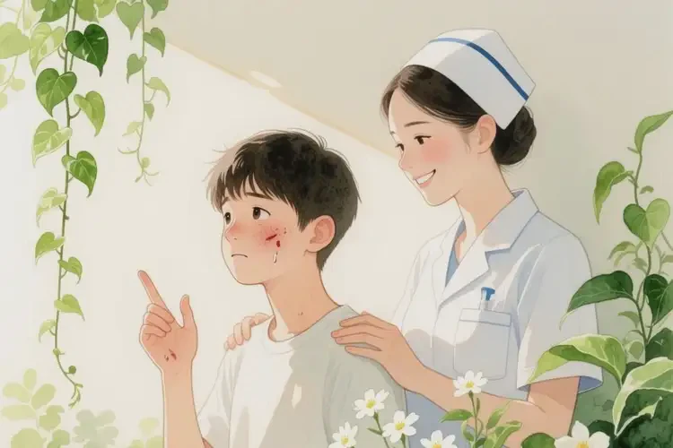 青少年脸上有湿疹可以治好吗(图3)