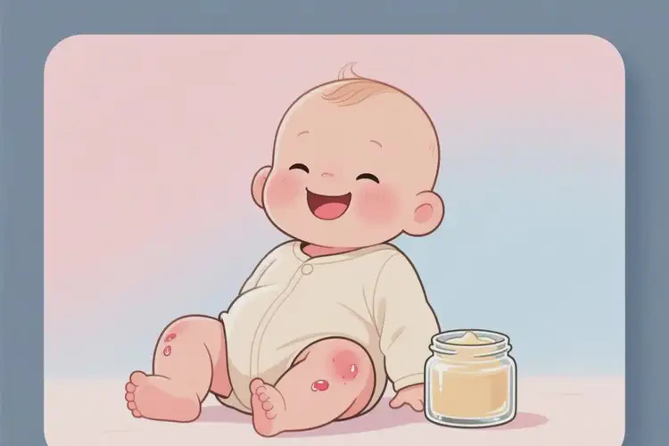 寶寶小腿長濕疹可以治好嗎(圖3)