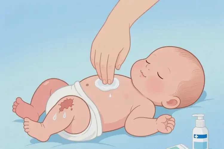 新生儿大腿起湿疹可以治好吗(图4)