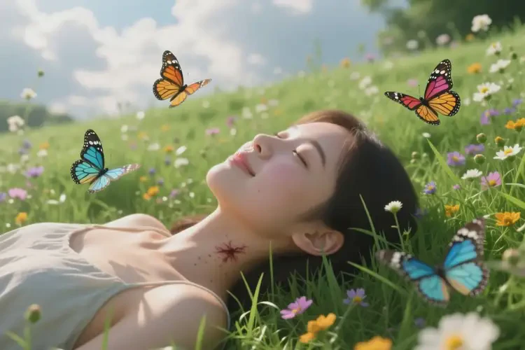 女生脖子上经常起湿疹可以治好吗(图1)