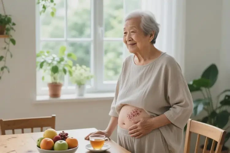 老年人肚子容易起濕疹可以治好嗎(圖1)