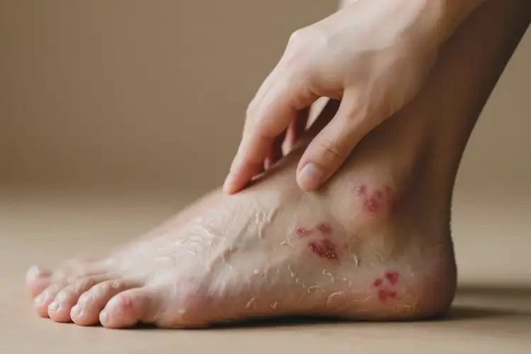 女人腳上容易長濕疹可不可以根治(圖2)