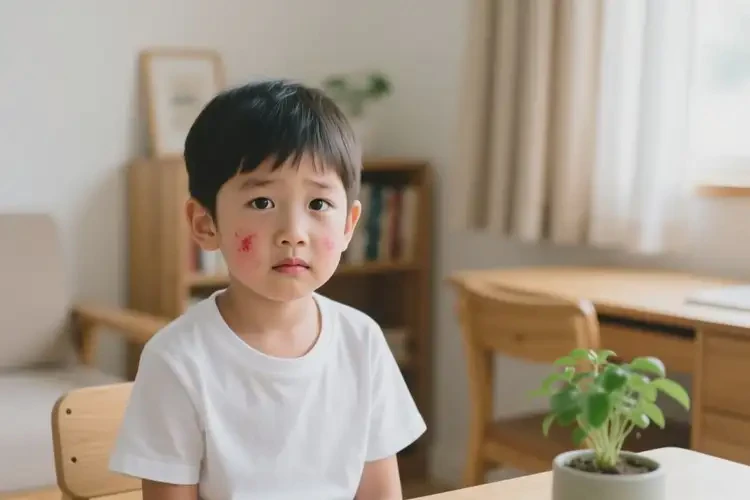 小学生脸上经常长湿疹可以治好吗(图4)