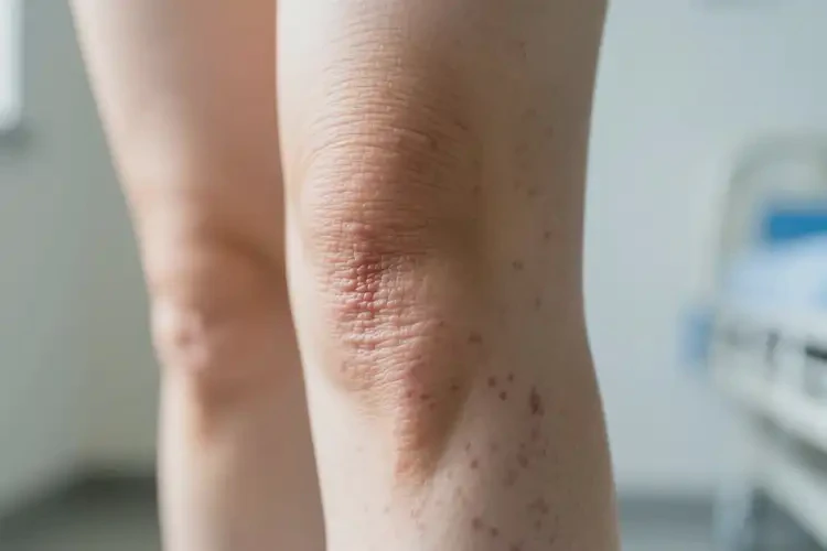 女生大腿偶爾長濕疹可以治好嗎(圖1)