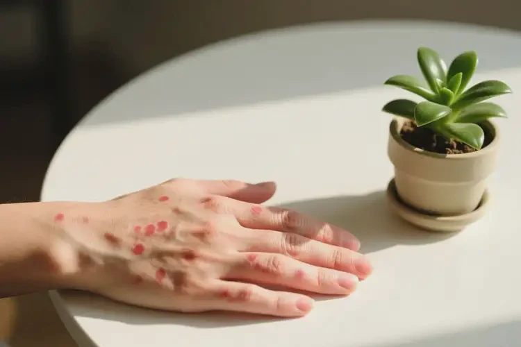 女人身上出現(xiàn)濕疹可以治好嗎(圖4)