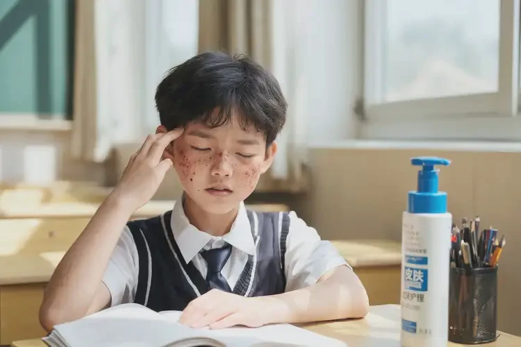 中學(xué)生面部經(jīng)常長濕疹可以治好嗎(圖4)