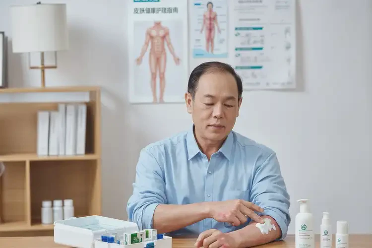 男性手臂上起濕疹可以治好嗎(圖2)