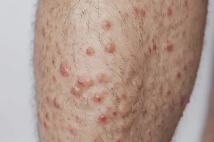 青年人小腿上经常长湿疹可以治好吗(图4)