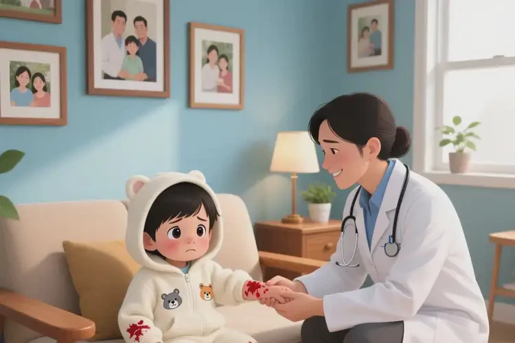 小孩手臂经常长湿疹可以治好吗(图1)