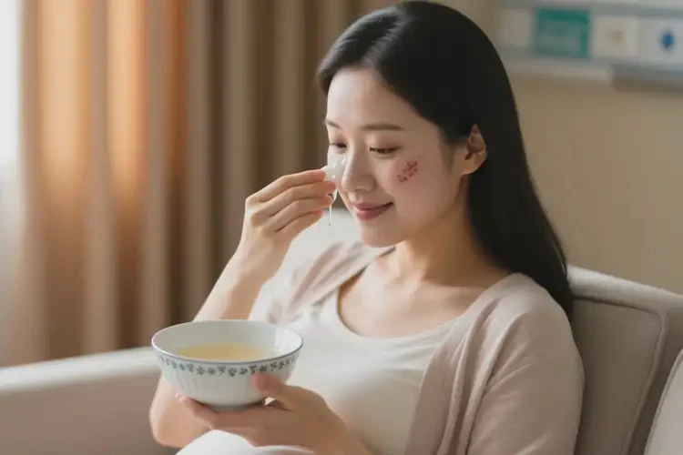 產(chǎn)婦面部偶爾起濕疹可以治好嗎(圖3)