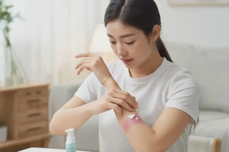 女性手臂上有濕疹可以治好嗎(圖2)