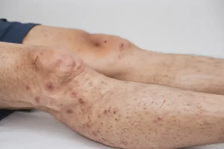 男生小腿上偶爾起濕疹可不可以徹底自愈(圖2)