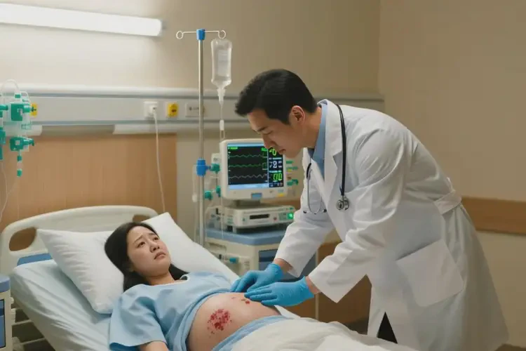 产妇肚子上出现湿疹可以治好吗(图4)