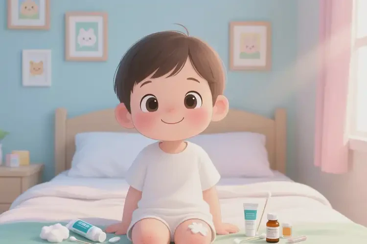 少儿大腿起湿疹可以治好吗(图1)