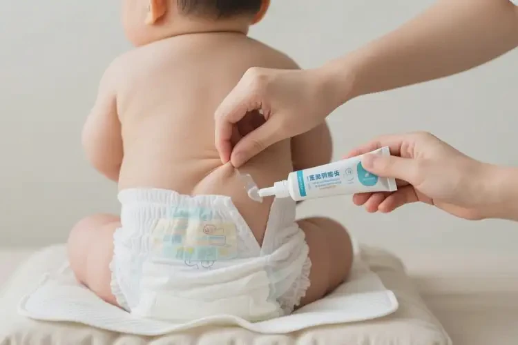 小兒屁股上偶爾起濕疹可以治好嗎(圖1)