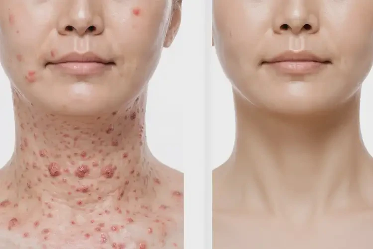 女人脖子上出濕疹可不可以根治(圖1)