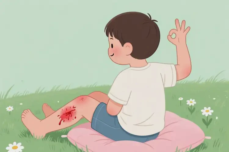 孩子小腿上长湿疹可以治好吗(图1)