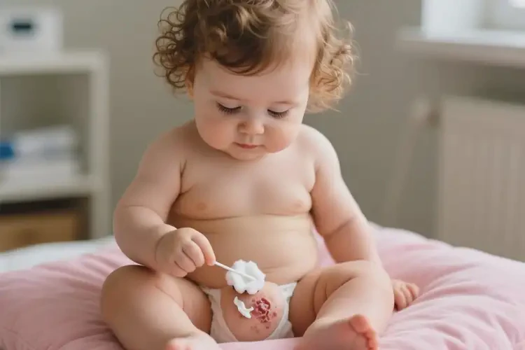 嬰兒屁股有濕疹可以治好嗎(圖2)