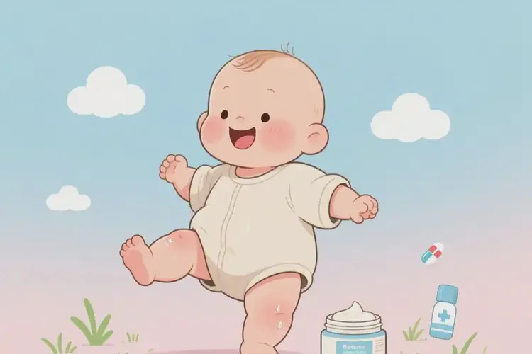 寶寶四肢出現(xiàn)濕疹能治好嗎(圖4)