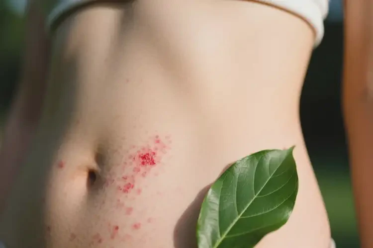 女人肚子偶尔起湿疹可以治好吗(图3)