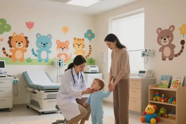 婴幼儿脖子容易长湿疹能治好吗(图1)