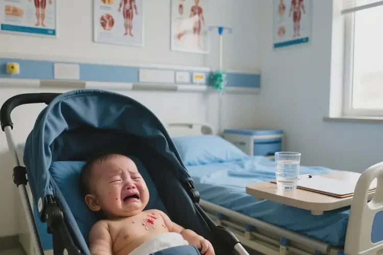 宝宝脖子上长湿疹不管它会自己好吗(图4)