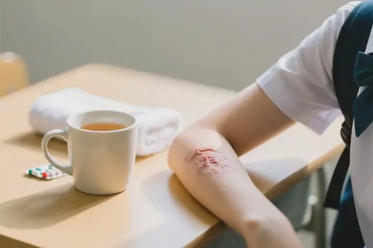 大学生身上起湿疹可以治好吗(图3)