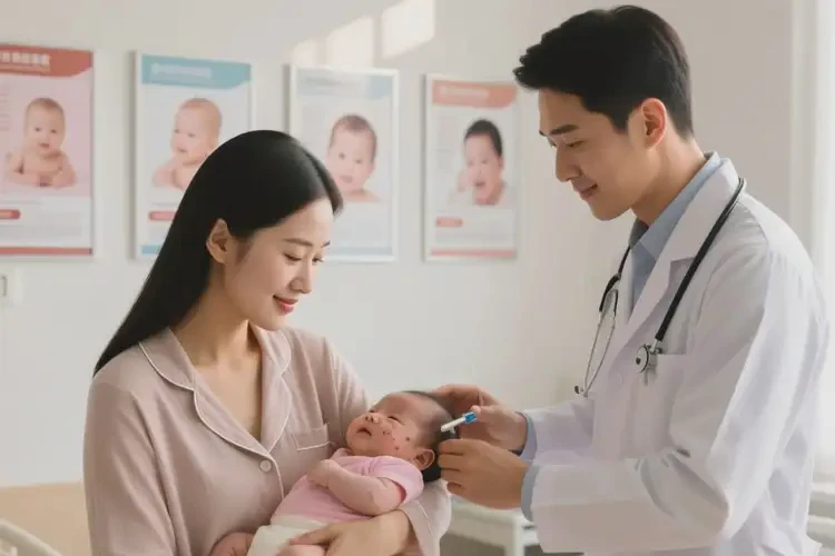 婴幼儿脸上经常长湿疹能治好吗(图1)