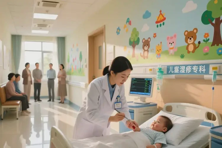 宝宝手上偶尔长湿疹能治好吗(图2)