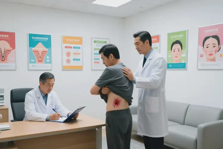 男人屁股上容易长湿疹可以治好吗(图1)