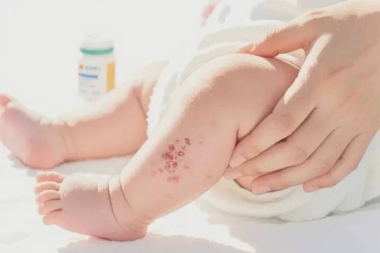 宝宝大腿上经常起湿疹能治好吗(图4)